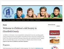 Tablet Screenshot of childaid.org